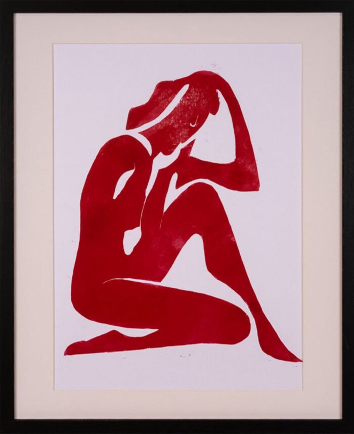 Linogravură „Gând”